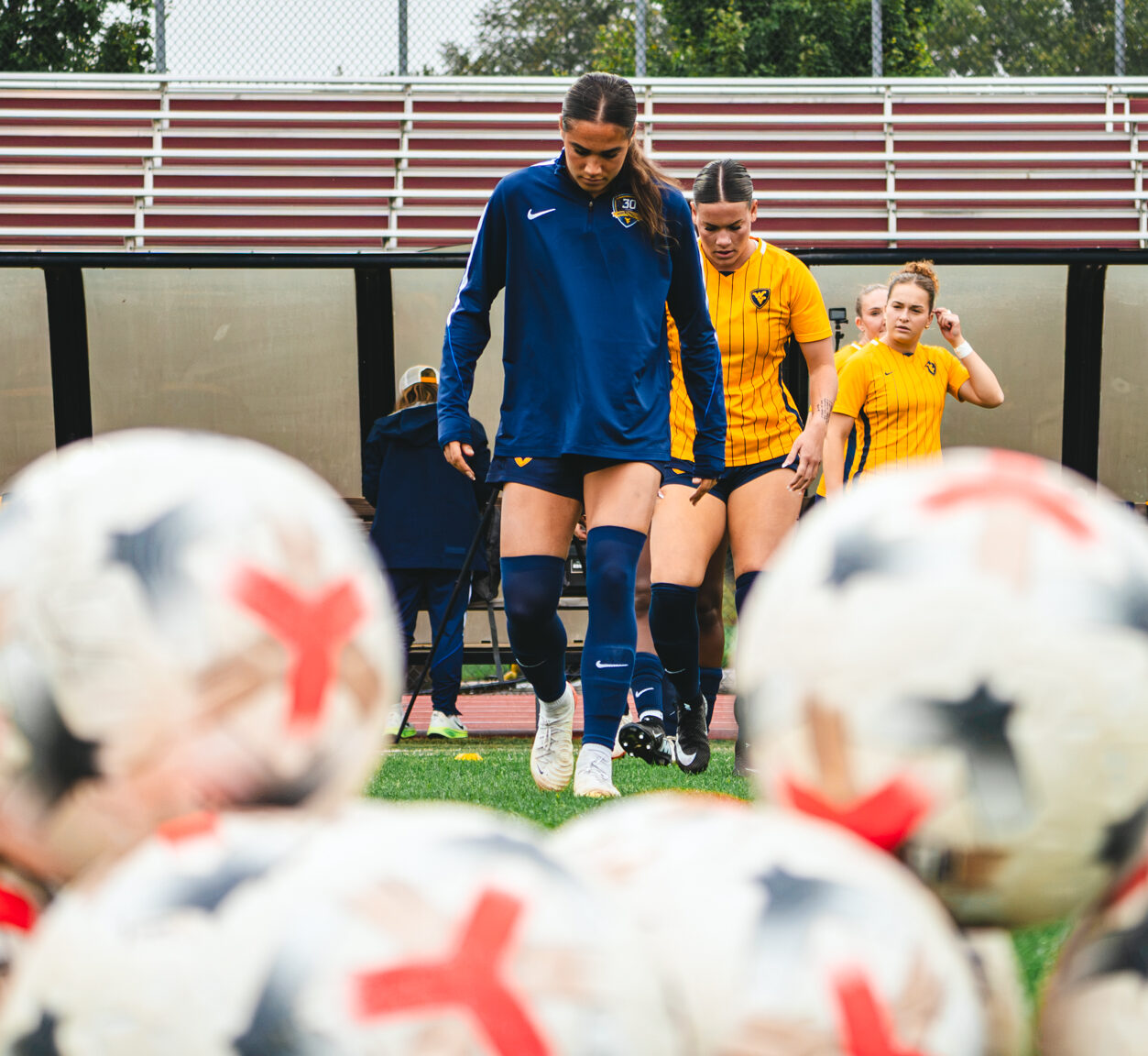 WVU Women's Soccer in Ames, Iowa